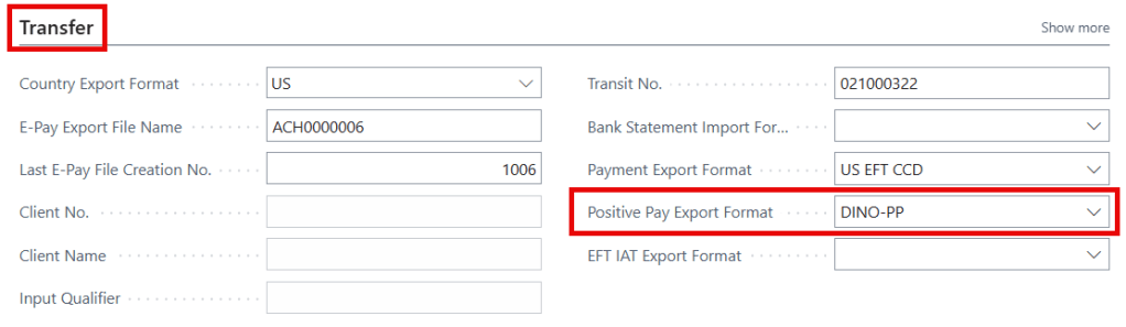 How to Set Up Positive Pay Files in Business Central (Step-by-Step)